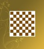 Šachovnica č.6 hnedá bez popisu vhodná na Šachy a Dámu