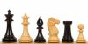 Pershing Staunton Chess Set in Ebony  4.25