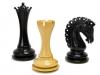 Empire Knight Ebony Chess Set 4,25